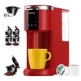 thumbnail image 1 of SHARDOR 3 in 1 K Cup Coffee Maker, Single Serve Coffee Maker for K Cup Pods & Ground Coffee & Teas, 6 to 14oz Brew Sizes, 40oz Detachable Water Reser, 1 of 7