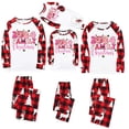 thumbnail image 5 of Zwiiyzr Family Christmas Pjs Matching Sets Holiday Jammies Matching Family Sets Christmas Casual Printed Top With Bottom Outfits Home Wear 2025 Red, 5 of 7