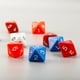 thumbnail image 3 of Dados digitales D8 de 8 lados con número 1, 2, 3, 4, 5, 6, 7 y 8 para juegos divertidos de mesa RPG, dados de juego, 8 piezas, 3 of 4