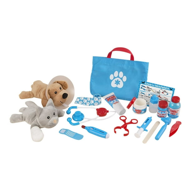 Melissa & Doug Examine & Treat Pet Vet Play Set