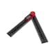 thumbnail image 4 of Digital Display Angle Ruler 2 in 1 Plastic Lightweight Convenient Black Digital Angle Finder200mm, 4 of 5