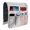 White Marble Pattern, variant on Pink Marble Pattern Armrest Organizer, Linen Polyester Armchair Storage Bag with 6 Pockets, Durable Gifts for Family Friends,13"x35"