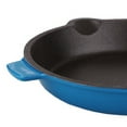 thumbnail image 6 of BergHOFF Neo 5pc Cast Iron Cookware Set with Slotted Steak Press, Blue, 6 of 10