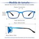 thumbnail image 4 of Cyxus Filtro de luz Azul Gafas Ligero Flexible cómodas TR90 Bloqueo UV Anti Fatiga de Ojos Gafas de Computadora Cyxus Style, 4 of 9