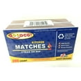 Goodco Kitchen Matches, Wooden, Burn Anywhere, Strike on Box, 250 Count