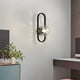 thumbnail image 4 of Lámpara de pared de estilo americano, lámpara de noche para dormitorio, luz moderna y sencilla, lámpara de pared trasera de lujo para sala de estar, lámpara creativa para escalera, pasillo, balcón, 4 of 5