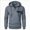 V37-Dark Gray, variant on Men's Zip Up Hoodies Hooded Sweatshirt Midweight Athletic Hoodies for Men Long Sleeve Pullover Casual Jackets