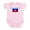 Petal Pink, variant on CafePress - HAITIAN SENSATION Infant Bodysuit - Baby Light Bodysuit, Size Newborn - 24 Months