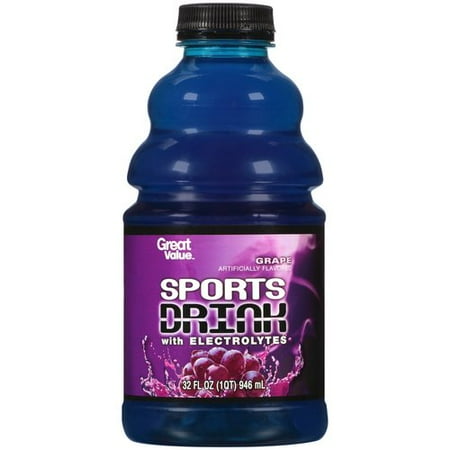 Great Value Grape Sport Drink, 32 Fl. Oz.