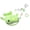 Green, variant on Playful Shark Style Miniature Wallet Coin Purse Earphone Money Storage Bag