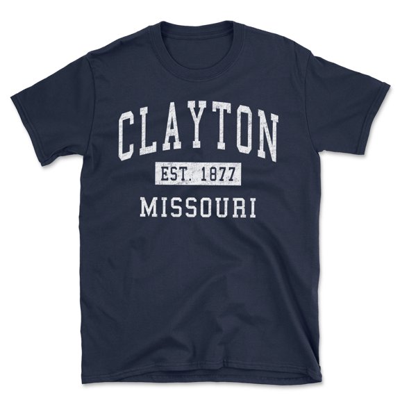 Clayton Missouri Classic Established Men's Cotton T-Shirt