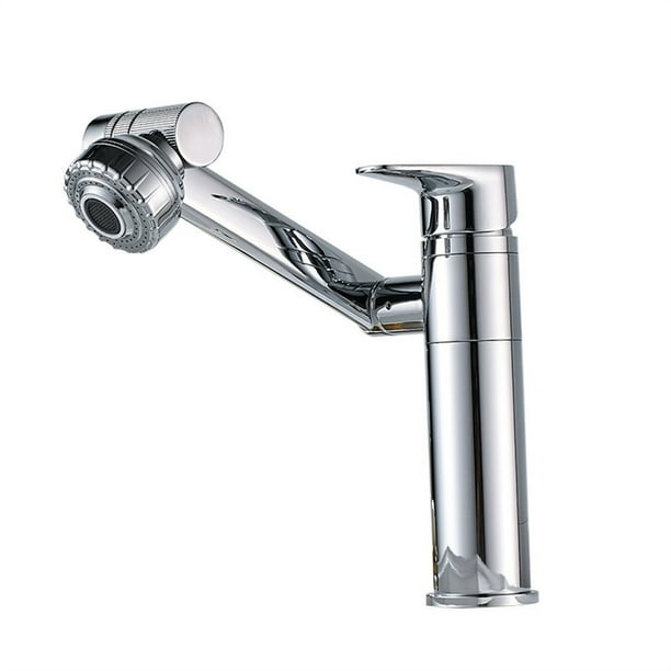 Inkach Brass Black 360 Rotating Single Hole Multifunctional Hot And Cold Water Faucet Com - Foison Bathroom Sink Faucet Black Inkach Brass Black 360 Rotating Single Hole Multifunctional Hot And Cold Water Faucet Com - Foison Bathroom Sink Faucet Black
