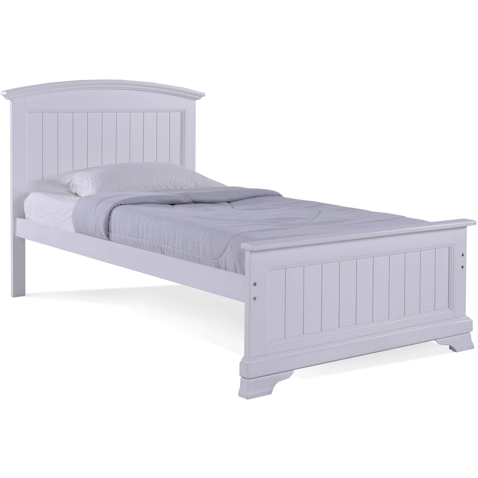 Better Homes and Gardens Kids Sebring Twin Bed, White Finish