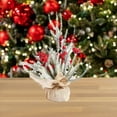 thumbnail image 4 of YOHAVEN Mini Christmas Tree 12.99" PVC Desktop Tabletop Holiday Decoration for Christmas Tree Shelf Windowsill Home Office Festive Decor Accent, 4 of 6