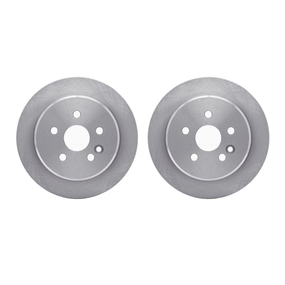 Dynamic Friction Company Rear Brake Rotors 6002-76029