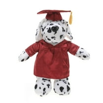 Made by Aliens Personalized Dalmatian Stuffed Animal Plush Toy – Perfect Gift for Graduation Name or Your School Logo on Gown, Best for Any Grad School Kids 12 Inches
