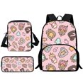 thumbnail image 1 of Mochila escolar de gran capacidad para niños y niñas, bolso de hombro con diseño de gato Pusheens, estuche para lápices, el mejor regalo, 1 of 4