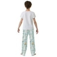 thumbnail image 5 of FORMRS Kids Pajama Pants with Pockets Size 13-14Y Boys Lounge Sleep Bottoms, Floral Easter, 5 of 8