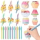 thumbnail image 1 of Juego de 24 helados de verano Sticky Notes L1rabe con bolígrafos y cintas, 1 of 6