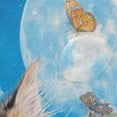 thumbnail image 4 of Bathroom Sets Curtain and Rug Sets 23.6x15.7 in Non-Slip Mat and 60x72 in Shower Curtain for Home Bath Dcor Playful Cat Lying Sunflowers, 4 of 8