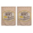 thumbnail image 1 of ThisWear Inspirational Mom Gifts for Women Love Served Fresh Mom's Kitchen Comfort Memories Made Here 2 Pack Vertical House Flags Mom, 1 of 4