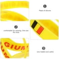 thumbnail image 4 of HOOWIFFY 6 Pcs Flag Silicone Bracelet Multi Adjustable Size for Soccer Fans, 4 of 8