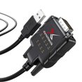 thumbnail image 1 of dynattenik Adaptador USB a Serie con Protecci&oacute;n ESD y 9 Leds de Estado de Datos &ndash; Compatible con Windows 11 y macOS 15 &ndash; para T&eacute;cnicos, Ingenieros y Profesion, 1 of 8