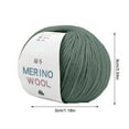 thumbnail image 3 of Wool Yarn under $5! CQCYD Wool Yarn for Knitting, Medium Coarse Merino Wool Blend, Hand-Woven Scarf Hat Overcoat Material, Soft Craft Yarn for DIY Projects, 3 of 6
