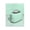 Retro Green Toaster Toast, variant on Stupell Industries Eclectic Disco Coffee Maker over Blue Black Floating Frame Canvas Art, 17 x 21, by LISH Creative