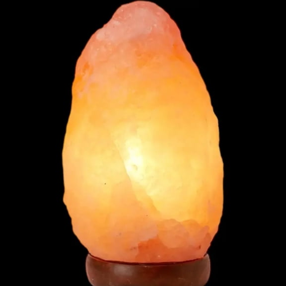 Himalayan salt lamp 3.6 lbs natural salt rock lamp with dimmer orange crystal salt light