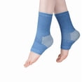 thumbnail image 4 of Dianli Compression Ankle Support Sleeve Socks for Women Breathable Fiber Foot Sleeve with Arch and Heel Support Seamless Athletic Ankle Guard for Running Rehab Comfort Fit, 4 of 9