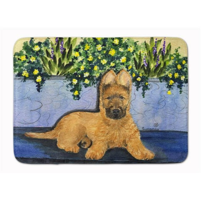 Carolines Treasures SS8180RUG Briard Machine Washable Memory Foam Mat