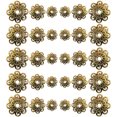 thumbnail image 4 of MasteelfCA 300Pcs Flower Bead Caps Alloy Ends Spacer Beads Jewelry DIY Craft Making, 4 of 9