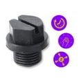 thumbnail image 3 of Drain Plugs with O-Rings for Hayward Pumps Exact Replacement Part Number PP, 3 of 11