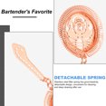 thumbnail image 3 of Filtre à Cocktail avec Ressort, Filtre à Boisson, Outil de bar en Acier Inoxydable, 3 of 5