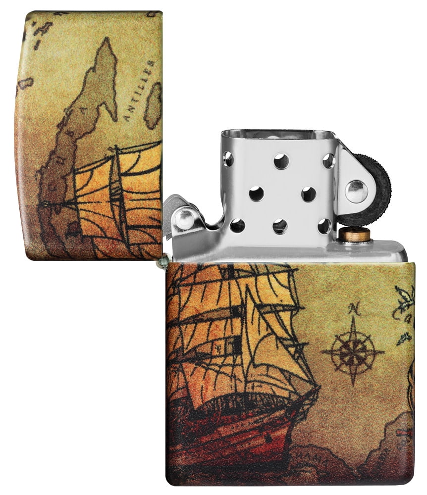 Zippo Nautical Scene Design 49000 lighter