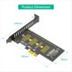 thumbnail image 4 of Adaptador de SSD NVMe M.2 NGFF A PCI-e 3.0 1X, 4 of 5