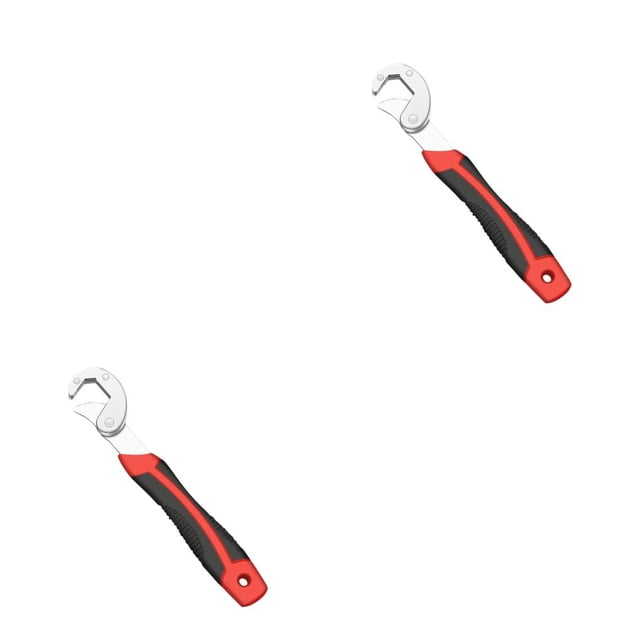 Scienceny Llave de acero, placa de mano portátil, válvula de tubo de grifo profesional multifuncional, llave de rueda de radiador, herramienta de mano Type1 NO1 Scienceny CBP444698