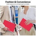 thumbnail image 6 of Decase Case for Samsung Galaxy Tab A9+ 11", Slim Fit Soft TPU Translucent Hybrid Bumper Shell for Galaxy Tab A9+/A9 Plus,Shockproof Hard Tablet Cover,Red, 6 of 7