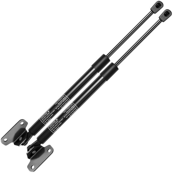 A-Premium Adjustable Automotive Lift Supports, Black, 2 Count