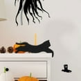 thumbnail image 6 of Opehuo Halloween Door Topper,Black Cat Door Frame Door Corner Decor,Hanging Cat Halloween Door Toppers Wall Decorations,Funny Cats Silhouette Decorative Sign for Cat Lovers Gifts,E, 6 of 8