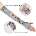 thumbnail image 3 of ALAZA Blooming Cherry Flowers UV Sun Protection Arm Sleeves UPF 50+ Compression Cooling Sleeve 1 Pair, 3 of 7