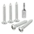 thumbnail image 1 of 50pack M3 x 16mm Button Head Torx Security Sheet Metal Screws with T10 Bit, 1 of 6
