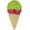 Ice Cream, variant on Molly & Mo Dog Chew Toys Squeaky, Assorted Sizes for Different Breeds-Plastic