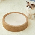 thumbnail image 6 of Nebwoak 3-in-1 Cat Scratcher and Bed Combo, Round Extra Thick Corrugated Cardboard Pet Lounge with Non-Shedding Scratch Pad for Cats up to 20lbs, 6 of 6