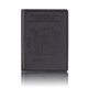thumbnail image 1 of Estuche de cuero británico para tarjetas, con borde engrasado, para pasaporte, una bolsa de color liso, para guardar documentos de viaje, 1 of 6