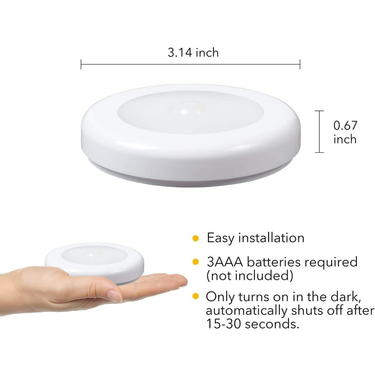 Motion Sensor Wireless Light 2 Sets Motion Activated Touchless Dimming  Control Stick-Anywhere Closet…See more Motion Sensor Wireless Light 2 Sets