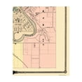 thumbnail image 2 of Historic City Map - Janesville Wisconsin - Snyder 1878 - Vintage Wall Art, 2 of 4