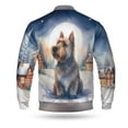 thumbnail image 2 of Hello Winter Scottish Terrier Welcome Snowy Night Watercolor Vintage All Over Print 3D Baseball Jacket Scottie Dog Lover Gifts Bomber Jacket Softball - 01011, 2 of 6