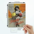 thumbnail image 3 of Girl With Eggs Vintage Easter Cards | 20 Pack Bulk Set (5x7), 3 of 6